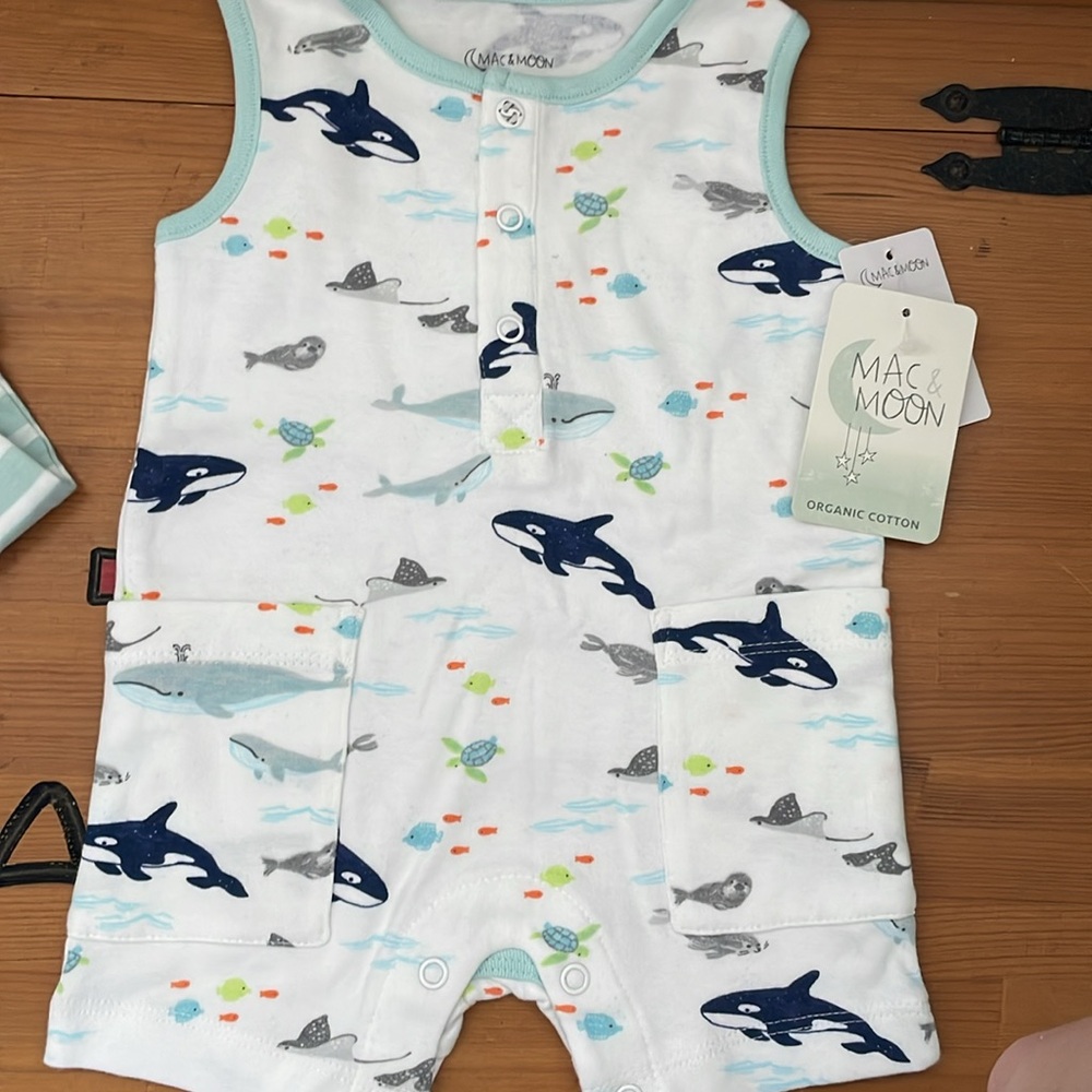 NWT 2 Mac and Moon one pieces 3 months - Picture 2 of 4